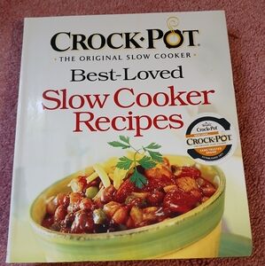 Crock Pot Slow Cooker Recipes Hardcover Cookbook